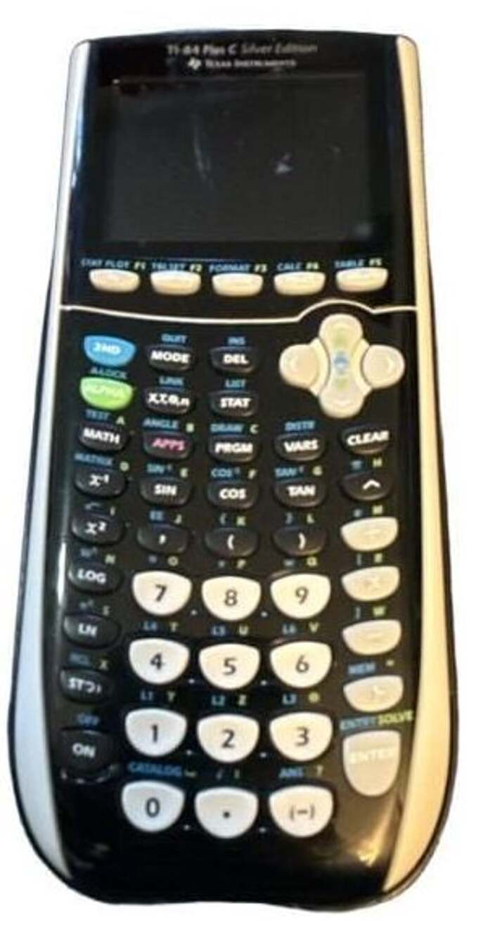 Texas Instruments TI-84 Plus C Silver Edition Graphing Calculator